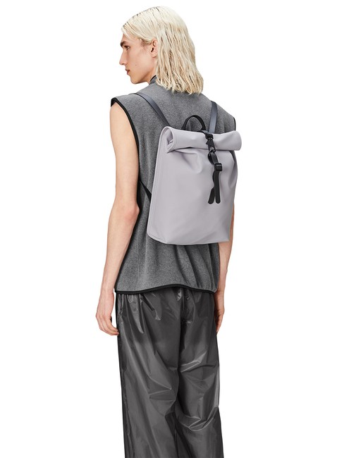 Plecak miejski Rains Rolltop Rucksack Mini - flint