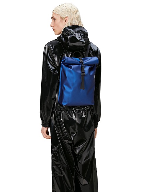 Plecak miejski Rains Rolltop Rucksack Mini - storm