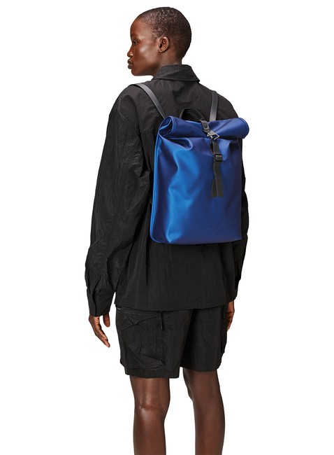 Plecak miejski Rains Rolltop Rucksack Mini - storm