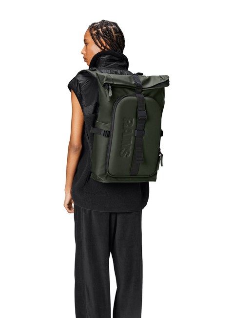 Plecak miejski Rains Texel Moulded Backpack W3 - green