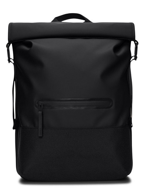 Plecak miejski Rains Trail Rolltop Backpack W3 - black