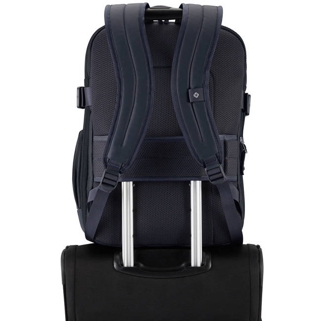 Plecak miejski Samsonite Midtown Laptop Backpack L Exp - dark blue