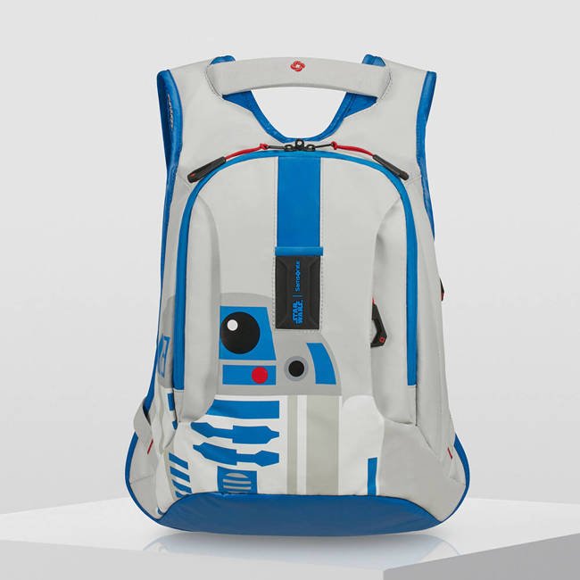 Plecak miejski Samsonite Paradiver S+ Disney Star Wars - R2D2 blue