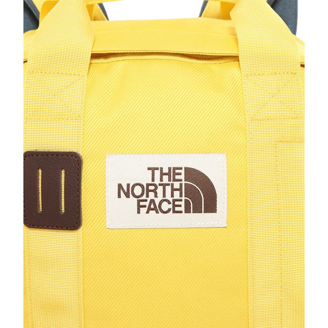 Plecak miejski The North Face Tote - bamboo yellow/blue wing teal