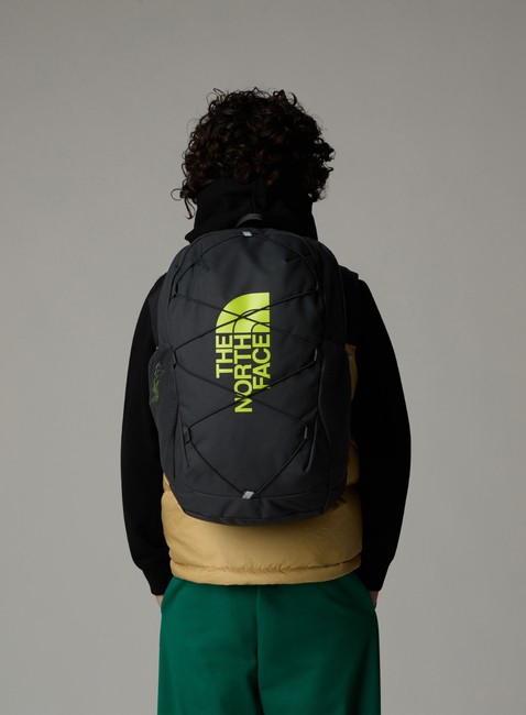 Plecak młodzieżowy The North Face Youth Court Jester - asphalt grey / led yellow