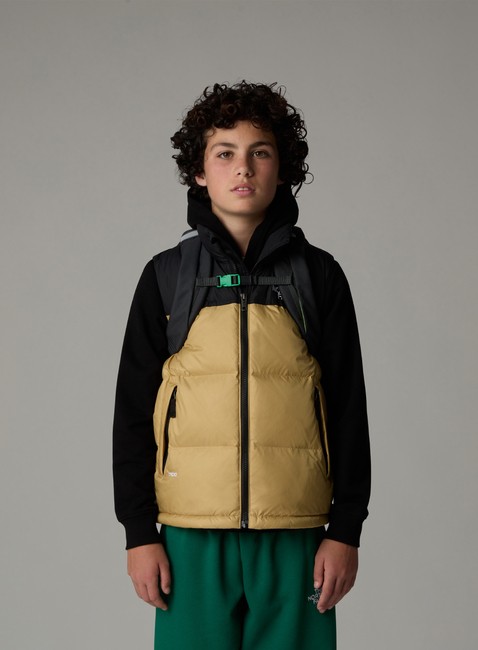 Plecak młodzieżowy The North Face Youth Court Jester - asphalt grey / led yellow