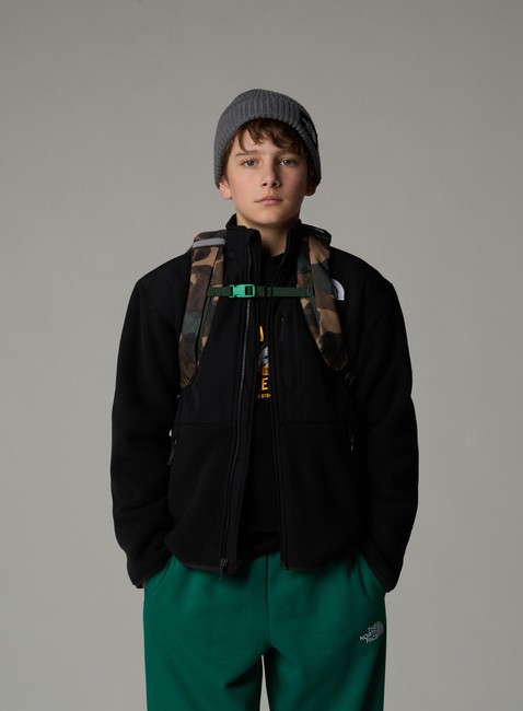 Plecak młodzieżowy The North Face Youth Court Jester - lity brown camo texture print / pine needle / tnf black