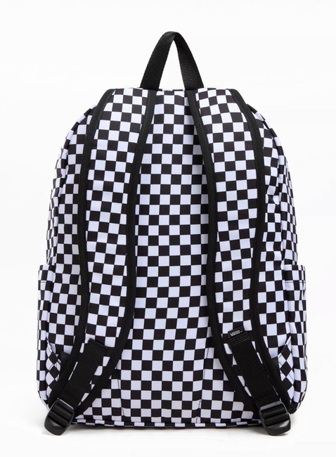 Plecak młodzieżowy Vans Old Skool Check Backpack - black / white