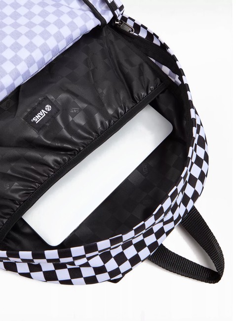 Plecak młodzieżowy Vans Old Skool Check Backpack - black / white