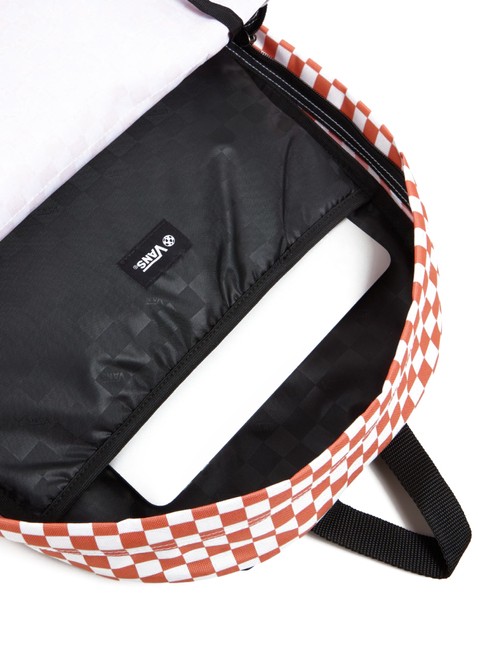 Plecak młodzieżowy Vans Old Skool Check Backpack - carnelian