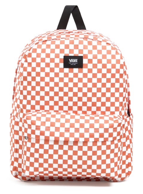 Plecak młodzieżowy Vans Old Skool Check Backpack - carnelian