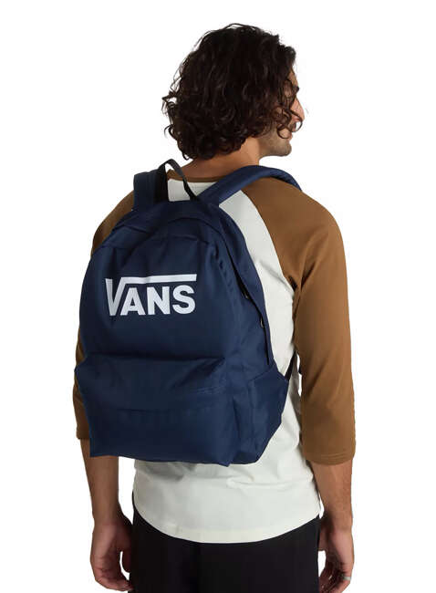 Plecak młodzieżowy Vans Old Skool Print - dress blue