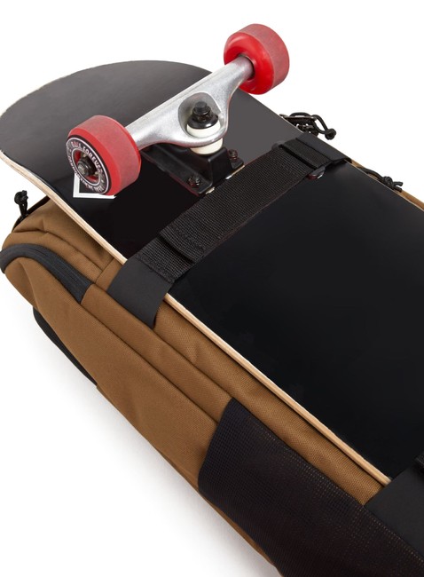 Plecak na deskę Vans Obstacle SkatePack - sepia