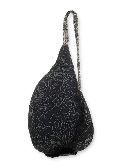 Plecak na jedno ramię Kavu Mini Rope Sling - black topo