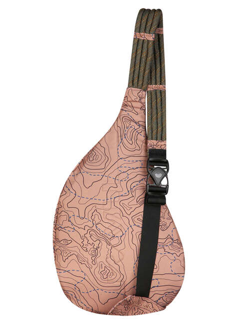 Plecak na jedno ramię Kavu Rope Sling - sea map