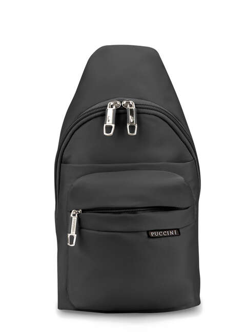 Plecak na jedno ramię Puccini Active Sling Bag - czarny