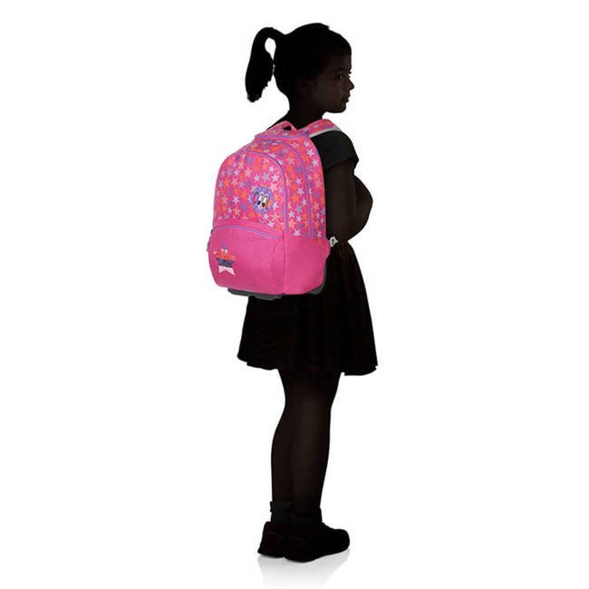 Plecak na kółkach dla dziewczynki Samsonite Color Funtime School Trolley - stars forever