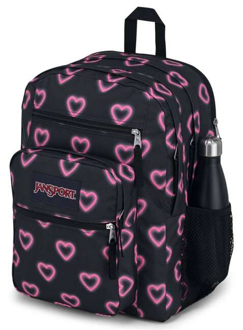 Plecak na laptopa JanSport Big Student - happy hearts black