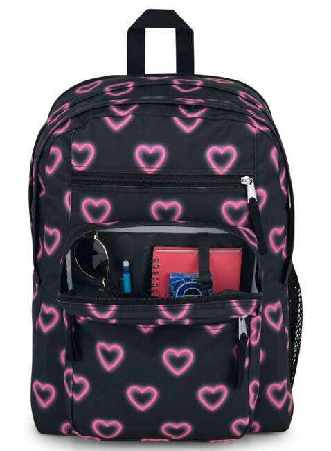 Plecak na laptopa JanSport Big Student - happy hearts black