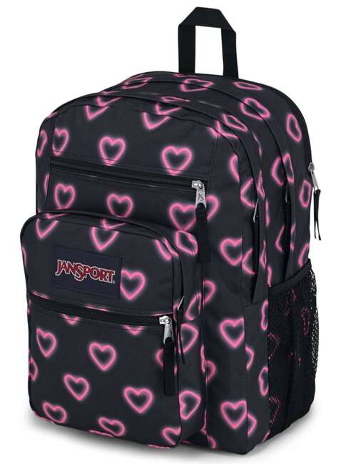 Plecak na laptopa JanSport Big Student - happy hearts black