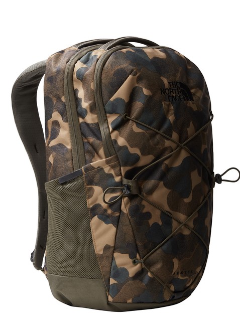 Plecak na laptopa The North Face Jester - lity brown camo texture print / new taupe green