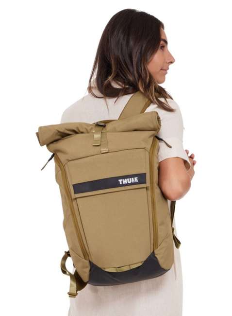 Plecak na laptopa Thule Paramount Roll-top Backpack 24 l - nutria brown