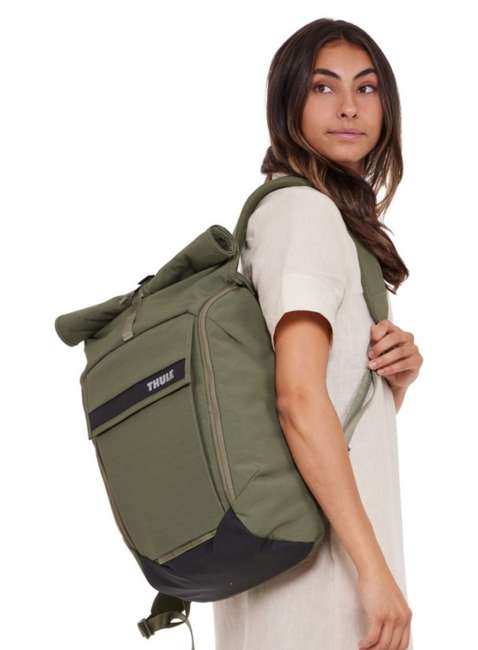 Plecak na laptopa Thule Paramount Roll-top Backpack 24 l - soft green