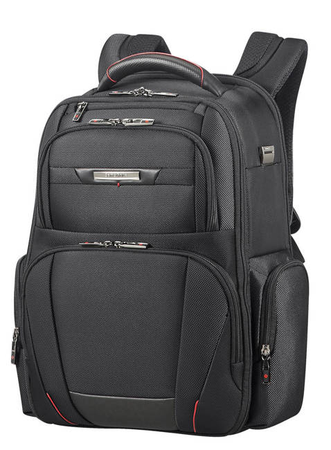 Plecak na laptopa z ekstra kieszeniami Samsonite Pro-DLX 5 15,6" -  black