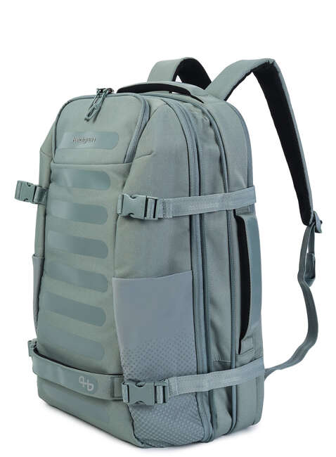 Plecak podróżny Hedgren Trip L EXP Backpack - grey / green