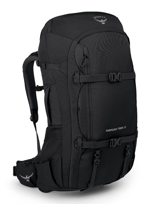 Plecak podróżny Osprey Farpoint Trek 55 - black