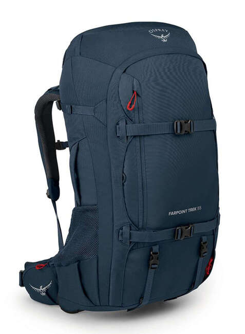 Plecak podróżny Osprey Farpoint Trek 55 - muted space blue