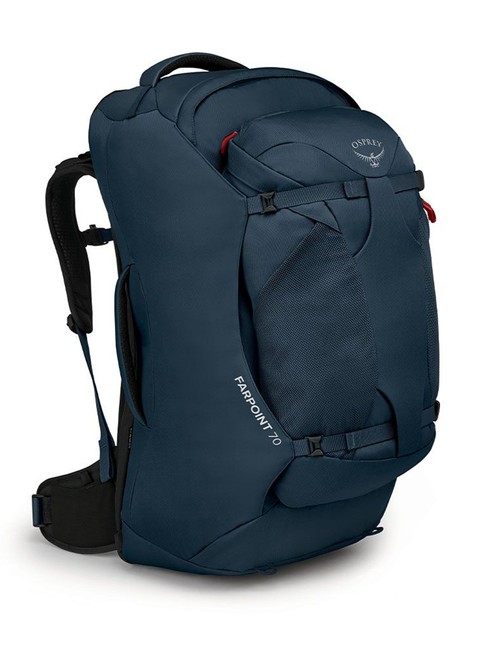 Plecak podróżny torba Osprey Farpoint 70 - muted space blue