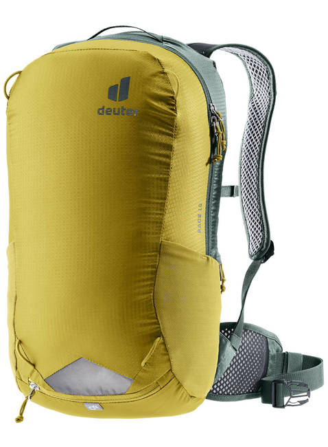 Plecak rowerowy Deuter Race 16 l - turmeric / ivy