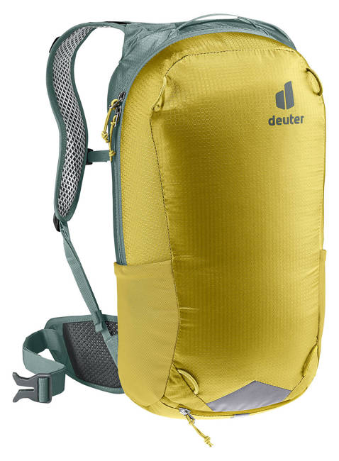 Plecak rowerowy Deuter Race 16 l - turmeric / ivy