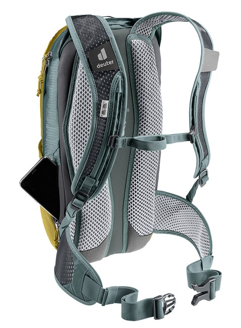 Plecak rowerowy Deuter Race 8 l - turmeric / ivy