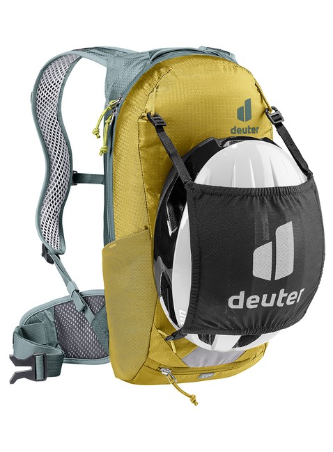 Plecak rowerowy Deuter Race 8 l - turmeric / ivy