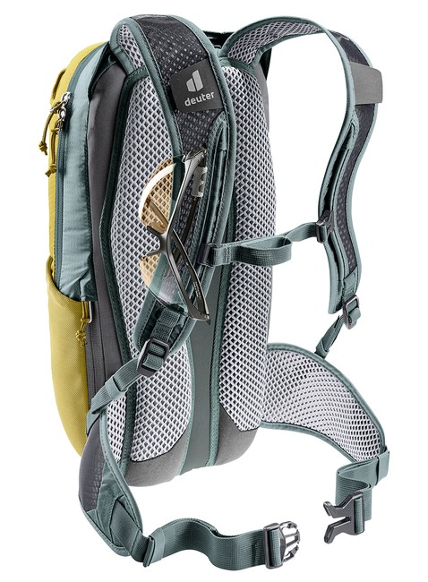 Plecak rowerowy Deuter Race 8 l - turmeric / ivy