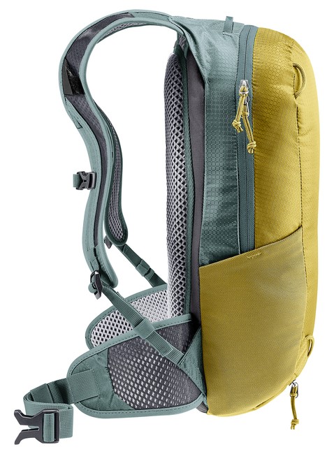 Plecak rowerowy Deuter Race 8 l - turmeric / ivy