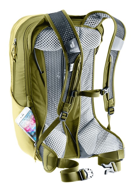 Plecak rowerowy Deuter Race Air 14+3 - linden / cactus