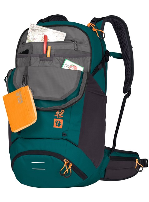 Plecak rowerowy Jack Wolfskin Moab Jam Shape 25 - sea green