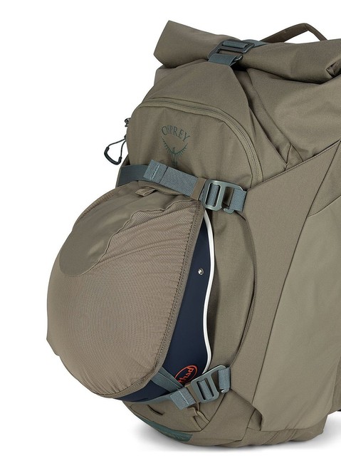 Plecak rowerowy Osprey Metron Roll-top 22 - concrete tan