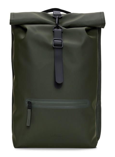 Plecak rowerowy Rains Rolltop Rucksack - green