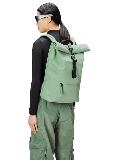 Plecak rowerowy Rains Rolltop Rucksack - haze