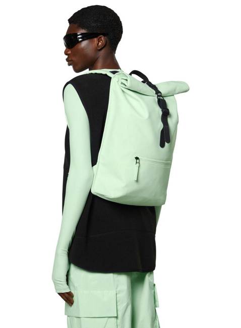 Plecak rowerowy Rains Rolltop Rucksack - mineral