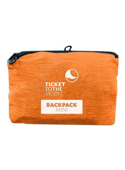 Plecak składany Ticket To The Moon Mini Premium 15 l - terracotta orange