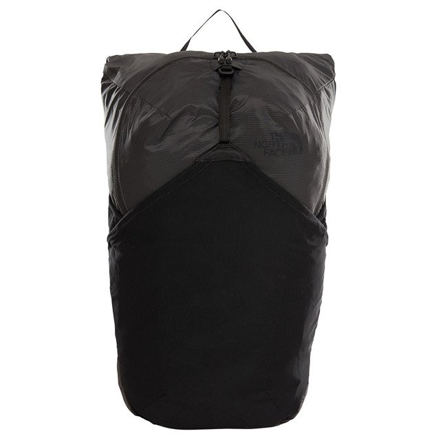 Plecak składany miejski The North Face Flyweight - asphalt grey/tnf black