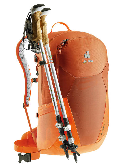 Plecak sportowy Deuter Futura 23 - chestnut / mandarine