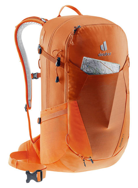 Plecak sportowy Deuter Futura 23 - chestnut / mandarine