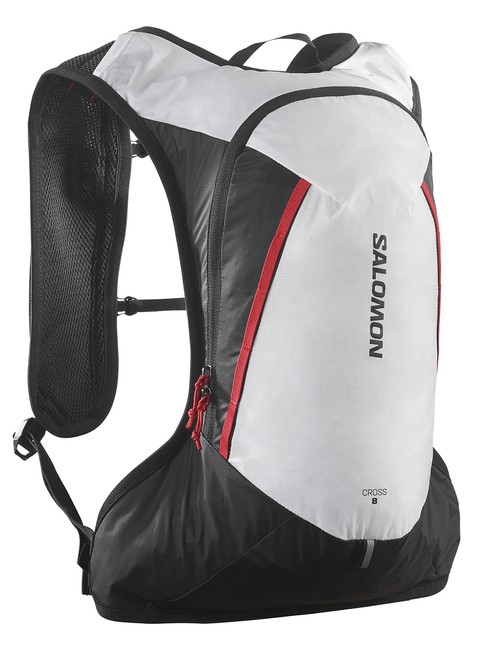 Plecak sportowy Salomon Cross 8 - white / black