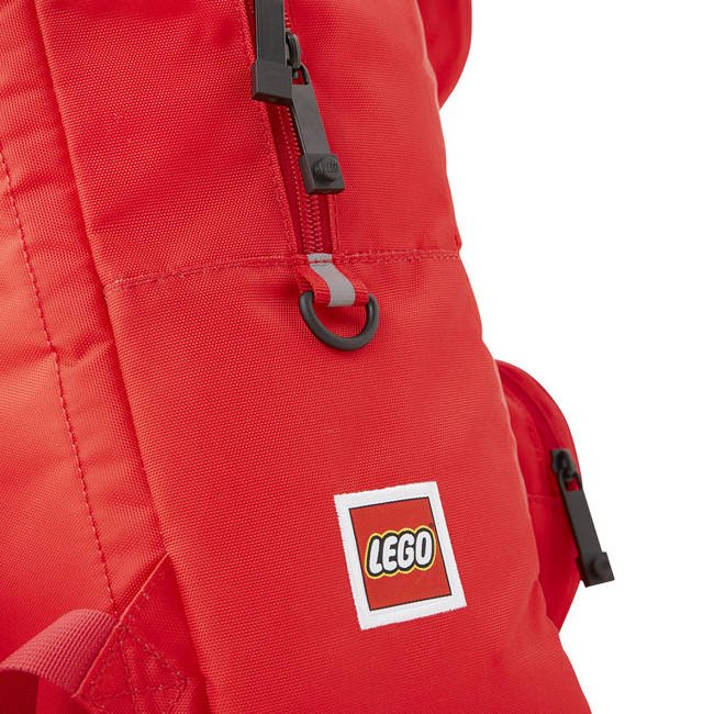 Plecak szkolny Brick 1x2 LEGO - bright red
